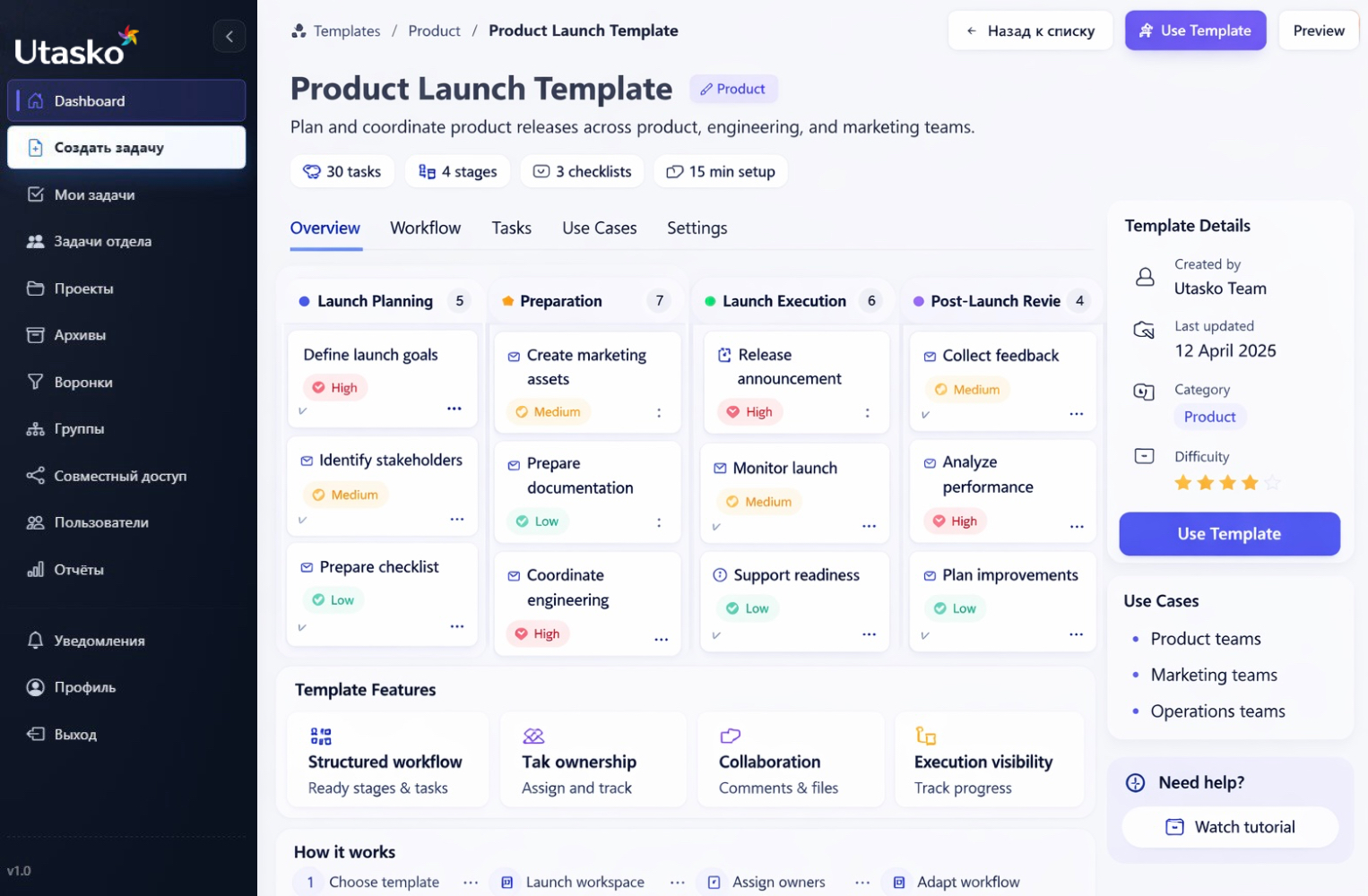 Marketing workflow